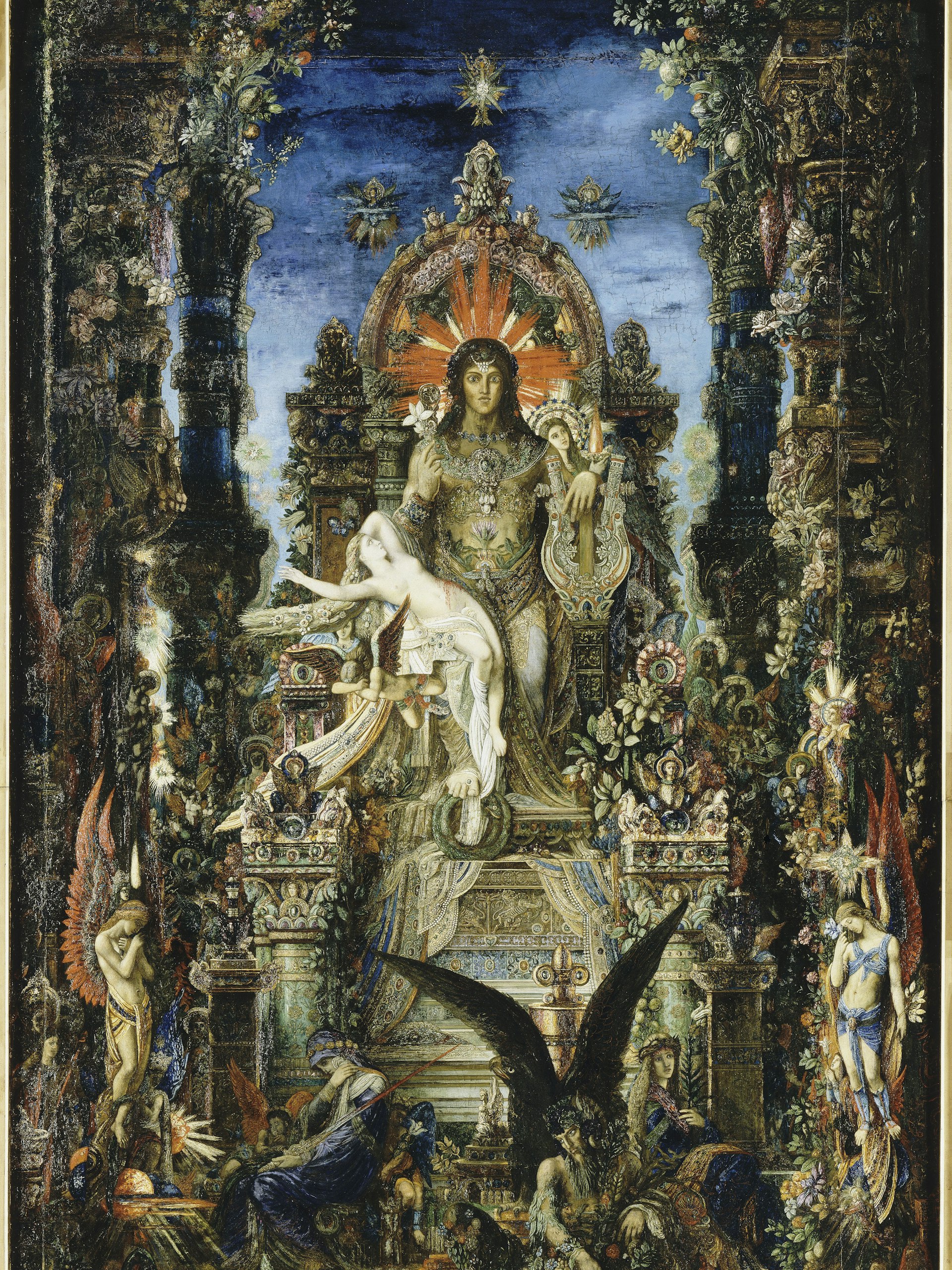 Jupiter and Semele by Gustave Moreau