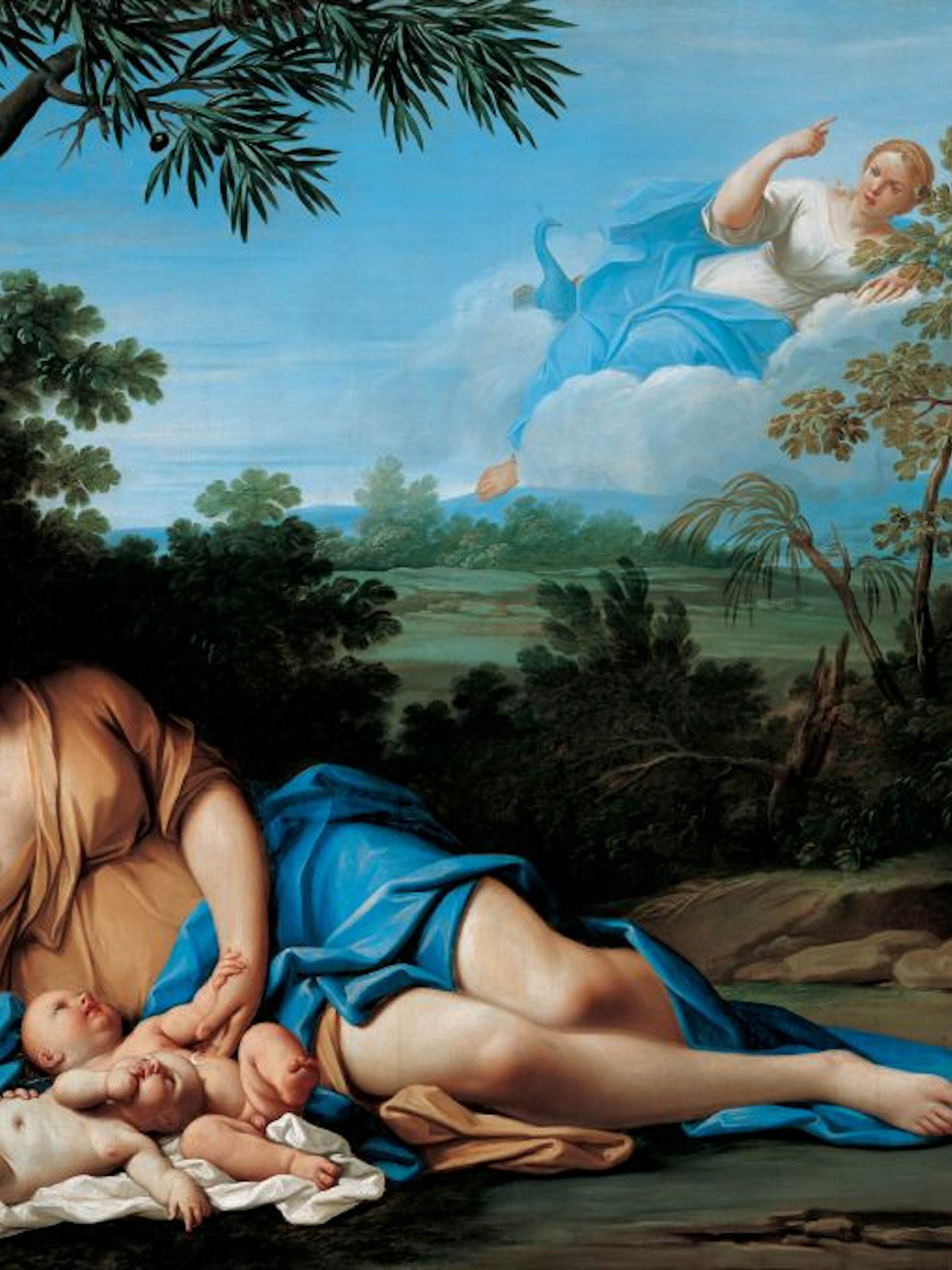 The Birth of Apollo and Diana by Marcantonio Franceschini