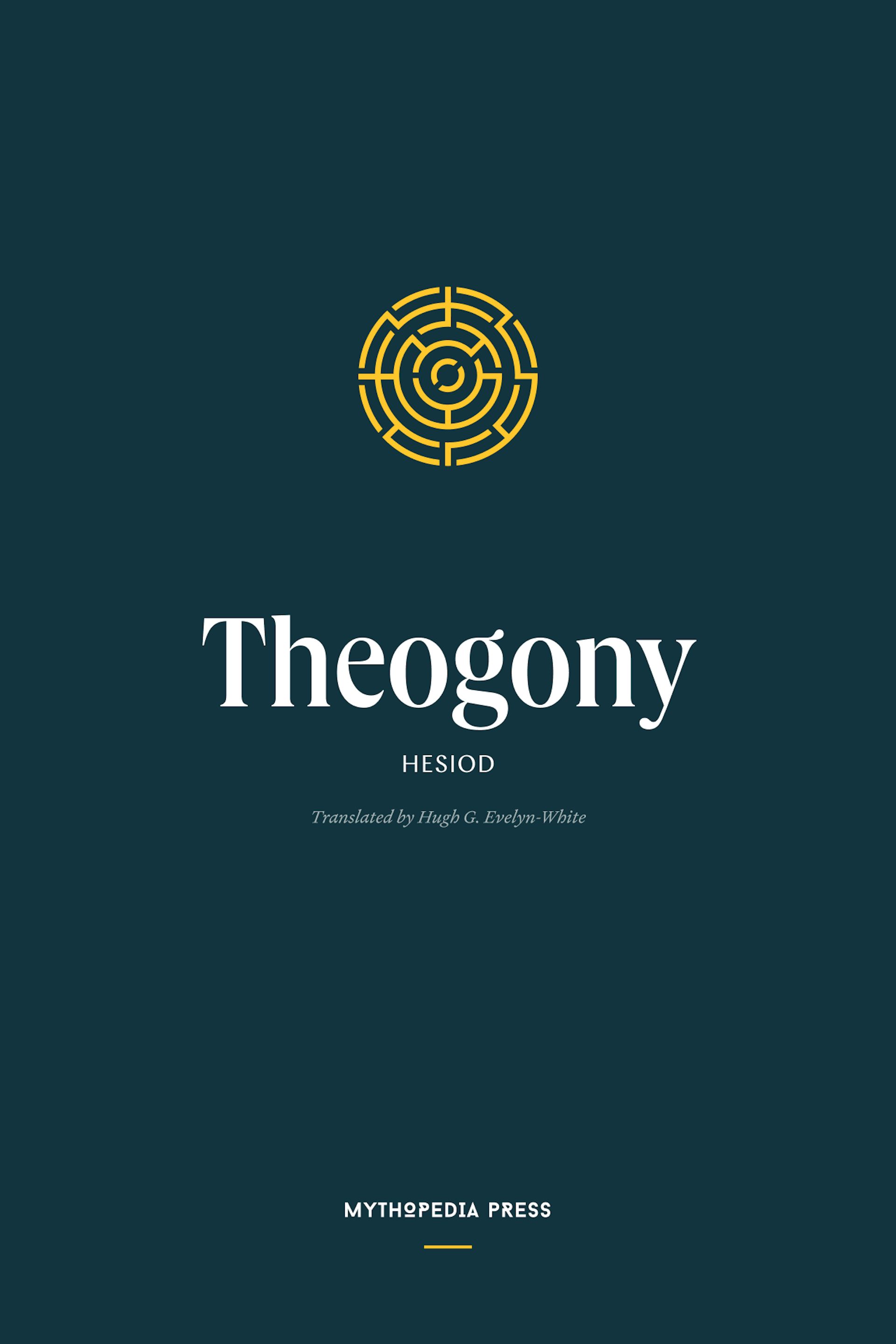 Cover: Theogony trans. Hugh G. Evelyn-White (1914)